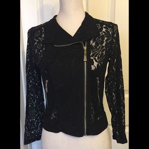 NWOT Cherry Dress Short See Through Jacket